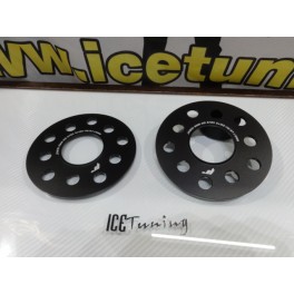 Espa&ccedil;adores Japan Racing 5MM para Audi, Chevrolet, Chrysler, Seat, Skoda, VW 5x100 / 5x112 BC 57.1