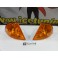 Pisca / Farois / Farolins frontais BMW E46 4 portas / Touring 98-01 Fundo Laranja JDM