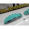 Capas de travao Brembo com tinta de alta temperatura Foliatec Azul Turquesa Brilhante