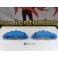Capas de travao Brembo com tinta de alta temperatura Foliatec Azul GT Brilhante