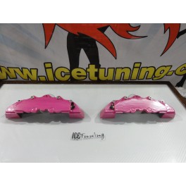 Capas de travao universal com tinta de alta temperatura Foliatec Rosa met&aacute;lico Brilhante