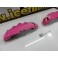 Capas de travao Brembo com tinta de alta temperatura Foliatec Rosa metálico Brilhante