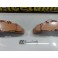 Capas de travao Brembo com tinta de alta temperatura Foliatec Cobre metálico Brilhante