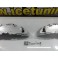 Capas de travao Brembo com tinta de alta temperatura Foliatec cinza prata / stratos silver metálico Brilhante