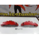 Capas de travao Brembo com tinta de alta temperatura Foliatec Vermelho Mate