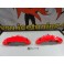 Capas de travao Brembo com tinta de alta temperatura Foliatec Vermelho Neon Brilhante