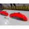 Capas de travao Brembo com tinta de alta temperatura Foliatec Vermelho Neon Brilhante