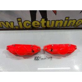 Capas de travao universal com tinta de alta temperatura Foliatec Vermelho N&eacute;on Brilhante