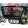 Grelha frontal + grelhas para-choques Audi A4 B8 04-08 RS LOOK preto brilhante com ou sem símbolo 