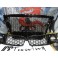 Grelha frontal + grelhas para-choques Audi A4 B8 04-08 RS LOOK preto brilhante com ou sem símbolo 