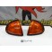 Piscas frontais Honda CRX Del Sol 1992-1997 fundo Laranja JDM LOOK