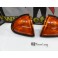 Pisca / farois / farolins / honda civic crx del sol fundo laranja