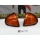 Pisca / farois / farolins / honda civic crx del sol fundo laranja