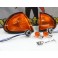 Pisca / farois / farolins / honda civic crx del sol fundo laranja JDM