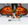 Pisca / farois / farolins / honda civic crx del sol fundo laranja JDM