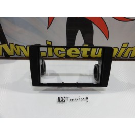 Frente adaptadora para radio universal 2 / duplo DIN com gaveta para audi A3 8P 2003-2013