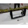 Frente adaptadora para radio universal 1 ou 2 / duplo DIN com gaveta para audi A3 8P 2003-2013