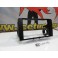 Frente adaptadora para radio universal 1 ou 2 / duplo DIN com gaveta para audi A3 8P 2003-2013
