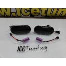 Pisca, farolins laterais led dinâmico fundo Preto Seat Alhambra Arosa Cordoba, Ibiza 6K, 6L, 6J Mii 