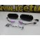 Pisca farolins laterais led dinâmico fundo preto VW Polo 6N 6N2 9N 9N2 Caddy Sharan Vento Jetta Eos