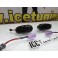Pisca, farois, farolins laterais led dinâmico fundo preto Alfa Romeo 147, GT, MITO