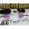 Pisca, farois, farolins laterais led dinâmico fundo preto Alfa Romeo 147, GT, MITO