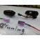 Pisca, farois, farolins laterais led dinâmico fundo preto Alfa Romeo 147, GT, MITO
