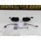 Pisca, farois, farolins laterais led dinâmico fundo preto Alfa Romeo 147, GT, MITO