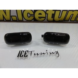 Pisca, farois, farolins laterais led din&acirc;mico fundo preto Audi A3 8P, A4 8E B6, B7, A6 C6