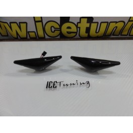 Pisca, farois, farolins laterais led din&acirc;mico fundo preto Ford Focus MKI, Mondeo MK3