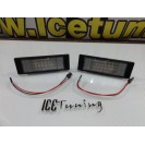 Suporte de lâmpada de matricula com led branco para BMW Z4 E85, E86, E89, K48 1600GT, K48 K