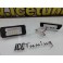 Suporte de lâmpada de matricula com led branco para Mini R55, R55N, R60, R61
