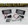 Suporte de lâmpada de matricula com led branco para BMW E93/F30/F31/F34/F36/F45/X1/X3/X4