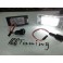 Suporte de lâmpada de matricula com led branco para BMW E93/F30/F31/F34/F36/F45/X1/X3/X4