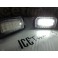 Suporte de lâmpada de matricula com led branco para Mercedes Classe S W220 99-05