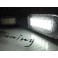 Suporte de lâmpada de matricula com led branco para Mercedes Classe S W220 99-05