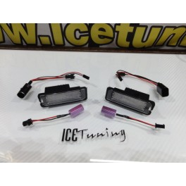 Suporte De Lampada De Matricula Com Led Branco Para Porsche Cayman 987C/987C2, 911Carrera 996, 911Carrera 997-1