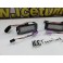 Suporte De Lampada De Matricula Com Led Branco Para Porsche Cayman 987C/987C2, 911Carrera 996, 911Carrera 997-1