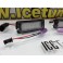 Suporte De Lampada De Matricula Com Led Branco Para Porsche Cayman 987C/987C2, 911Carrera 996, 911Carrera 997-1