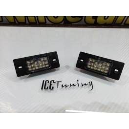 Suporte De Lampada De Matricula Com Led Branco Para Porsche Cayenne/S 9PA 5-drs 
