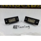 Suporte De Lampada De Matricula Com Led Branco Para VW Bora, Golf V, Passat B5.5, Tiguan, Touareg