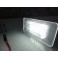 Suporte De Lampada De Matricula Com Led Branco Para VW Golf VI Variant, Golf Plus, Jetta, Passat 3C Variant