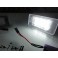 Suporte De Lampada De Matricula Com Led Branco Audi A1, A3, A4 B8, A5, A6, A7, Q3, Q5, Q7, TT, TTS, TTRS