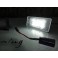 Suporte De Lampada De Matricula Com Led Branco Audi A1, A3, A4 B8, A5, A6, A7, Q3, Q5, Q7, TT, TTS, TTRS