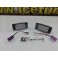 Suporte De Lampada De Matricula Com Led Branco Para Seat Alhambra, Ibiza 6J SC/5-doors/ST 2008 