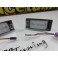 Suporte De Lampada De Matricula Com Led Branco Para Skoda Fabia II 5J, Superb 3T Kombi, Octavia III (5E)
