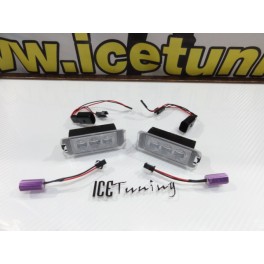 Suporte De Lampada De Matricula Com Led Branco Para Porsche Boxster 987, Boxster 987-2, Carrera GT GT,Cayenne 9PA