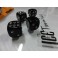 AIRCAPS Valve Caps Crystal Cube, SPL-1309-FB-C
