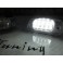 Suporte De Lâmpada De Matricula Com Led Branco Para Seat Toledo I 1991-1999