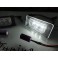Suporte De Lampada De Matricula Com Led Branco Audi A1, A3, A4 B8, A5, A6, A7, Q3, Q5, Q7, TT, TTS, TTRS